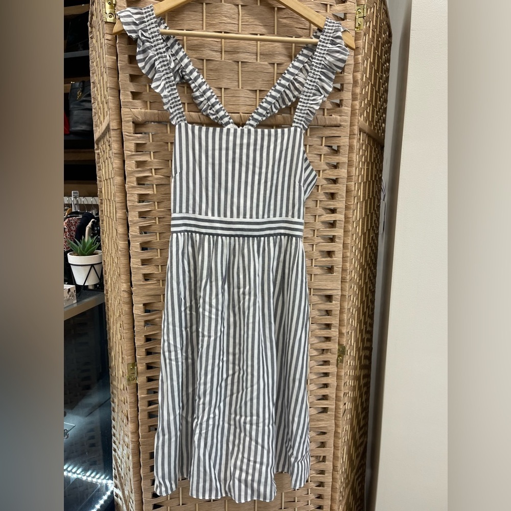 New w/ tags Madewell Ruffle‎ Strap Empire Dress